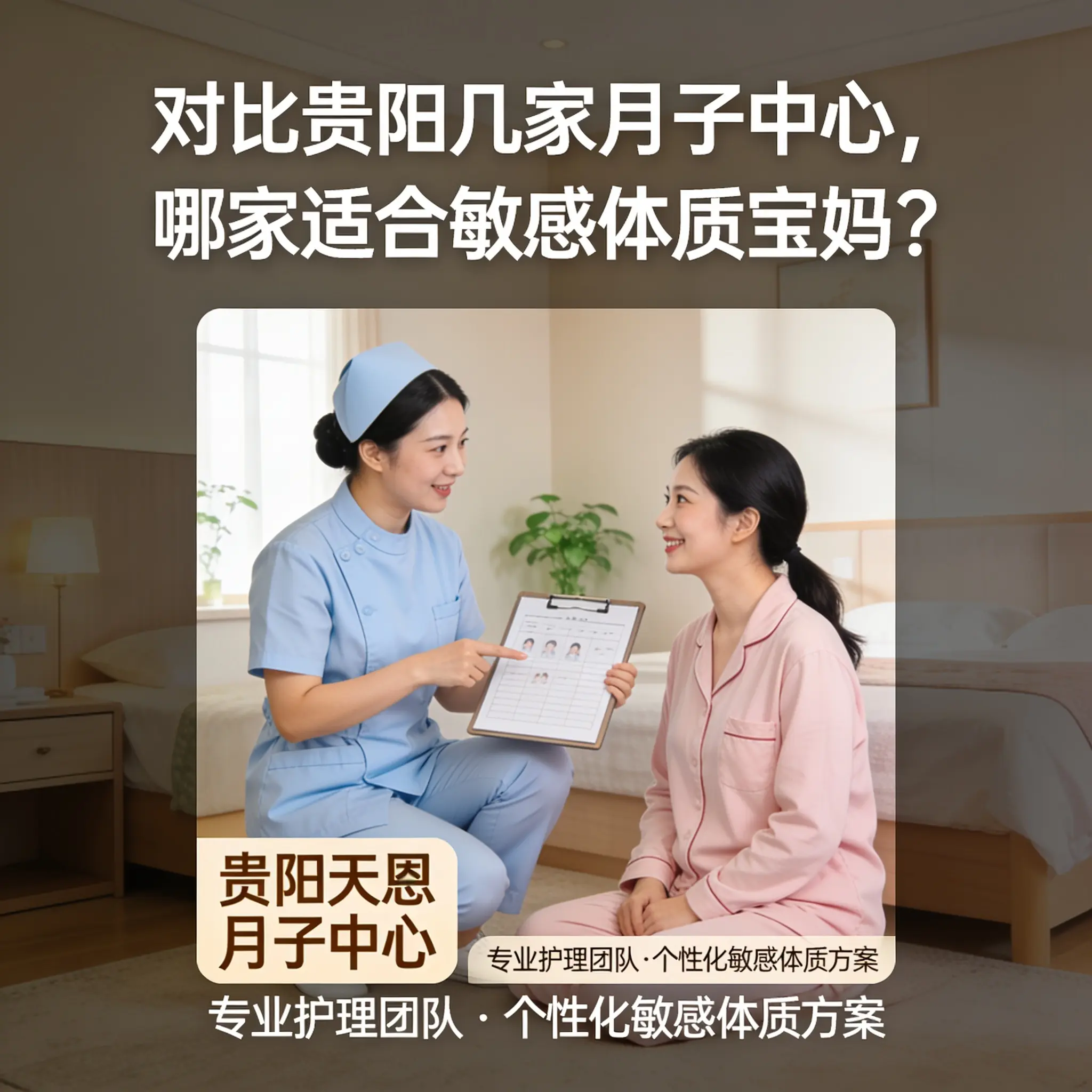 对比花溪几家月子中心,哪家适合敏感体质宝妈?